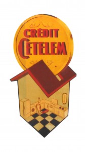 Primer logotipo de Cetelem en 1953