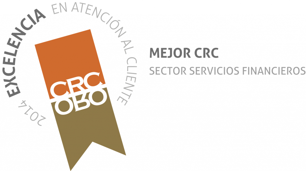 Premio CRC Oro a Mejor CRC 2014 del sector Servicios Financieros