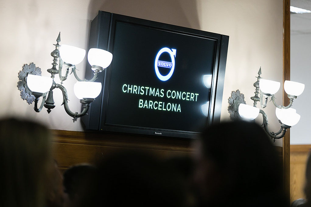 Así fue el Volvo Christmas Concert Barcelona del pasado diciembre…