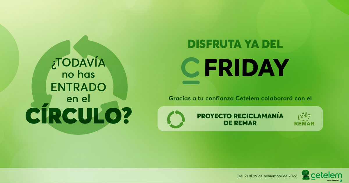 CFriday, la apuesta por la economía circular de Cetelem en el Black Friday