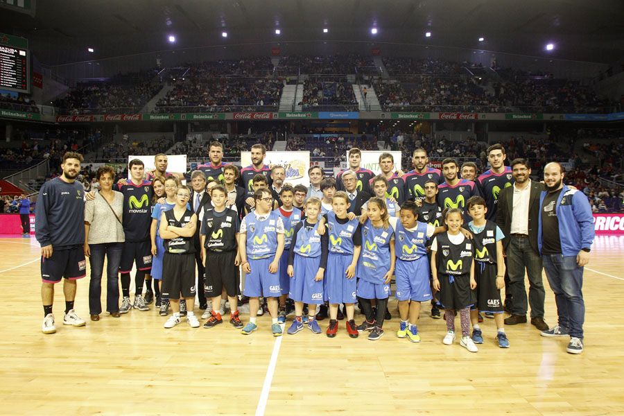 Cetelem, Down Madrid y Fundación Estudiantes celebran el All Star Junior