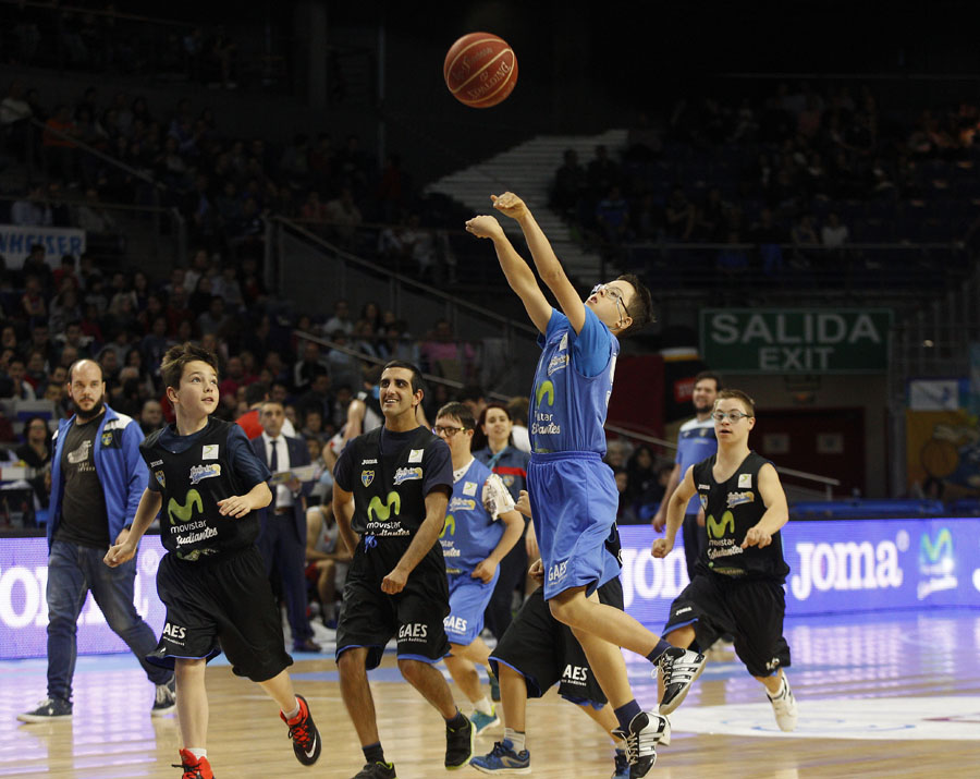 Cetelem, Down Madrid y Fundación Estudiantes celebran el All Star Junior