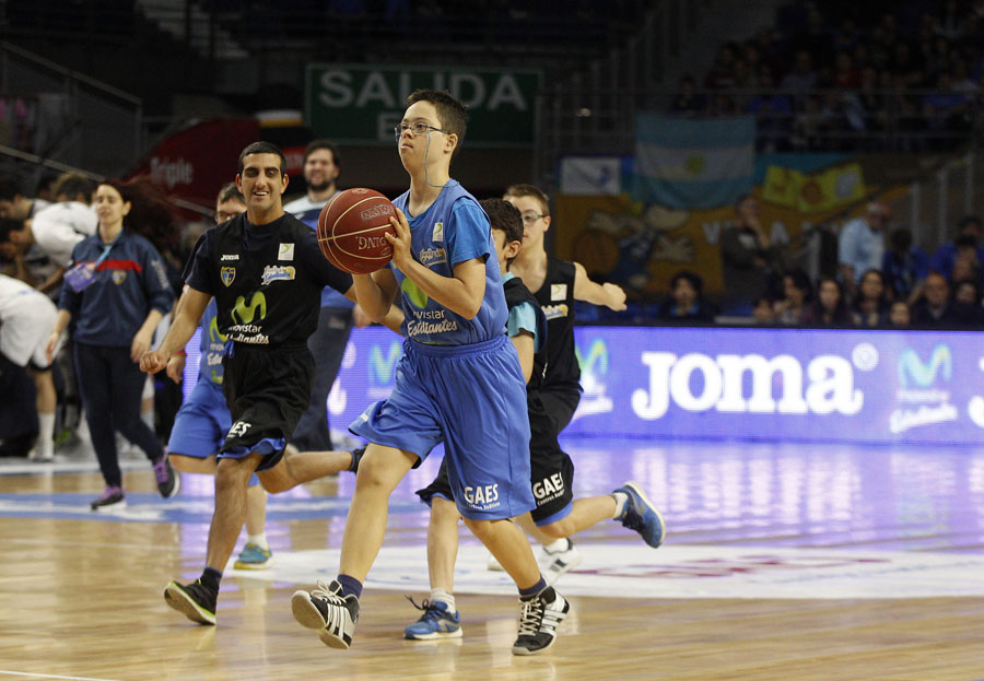 Cetelem, Down Madrid y Fundación Estudiantes celebran el All Star Junior