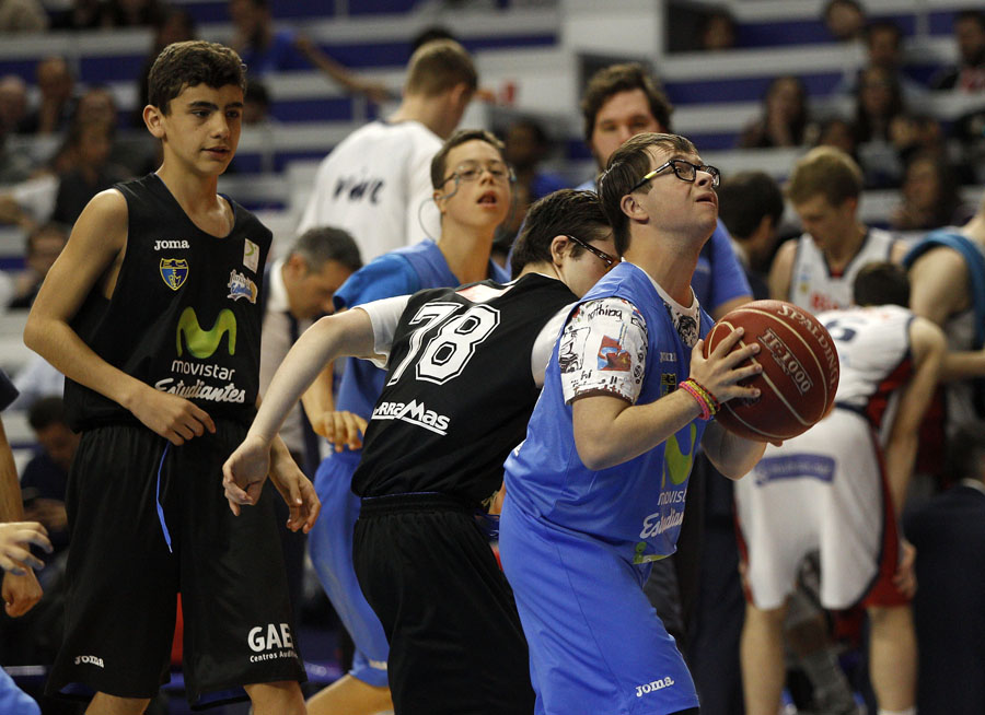 Cetelem, Down Madrid y Fundación Estudiantes celebran el All Star Junior