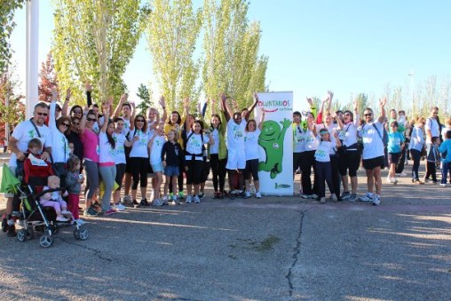 Voluntarios Cetelem en la Carrera Popular de Down Madrid