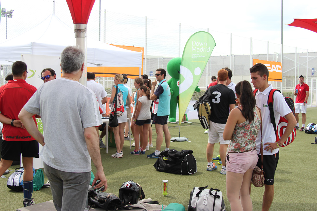 Torneo de Tenis y Pádel de Cetelem y Down Madrid