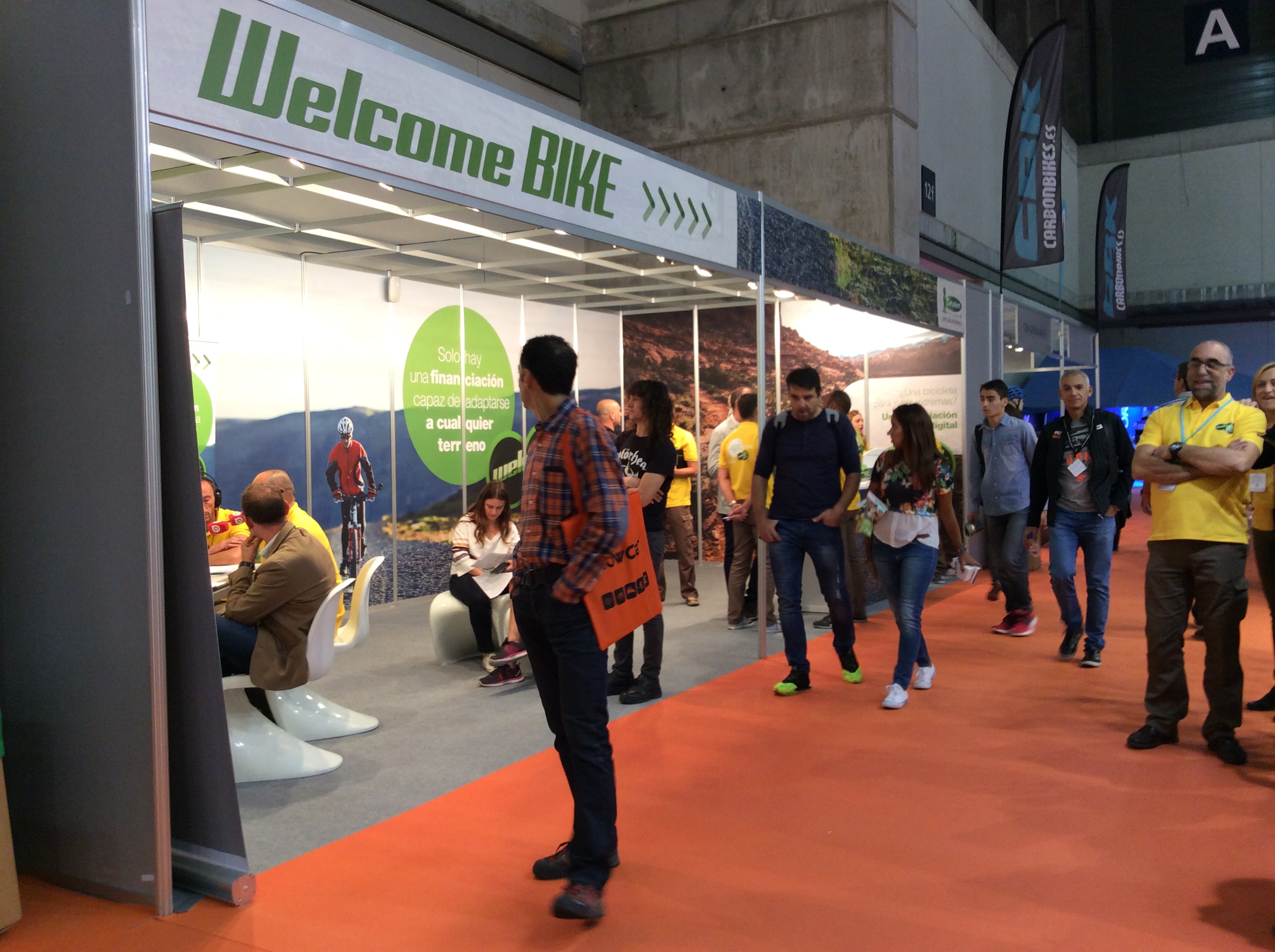 Stand de Cetelem en UNIBIKE 2016