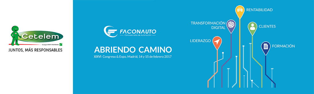 Cetelem celebra 10 años de presencia en el Congreso de Faconauto