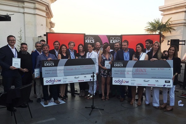El equipo de Mindshare recoge el premio Digital Execs por su campaña digital para Cetelem